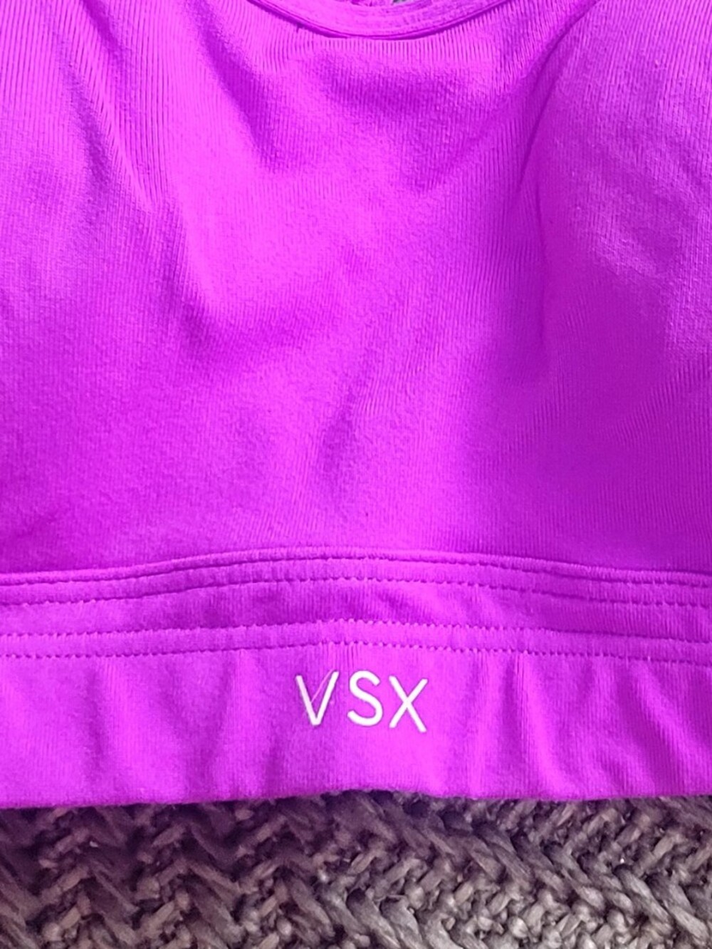 Victoria SecretHot Pink Athletic Sports Bra S/P - Picture 3 of 3